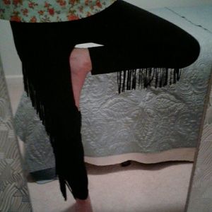 Black Tassel Leggings 🤗